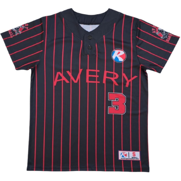 BASEBALL 2 BUTTON JERSEY-1834-4