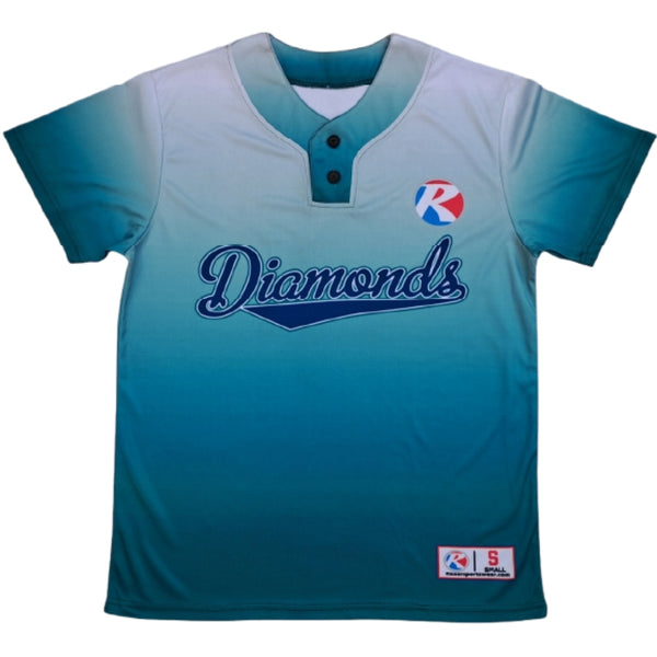 BASEBALL 2 BUTTON JERSEY-1834-5