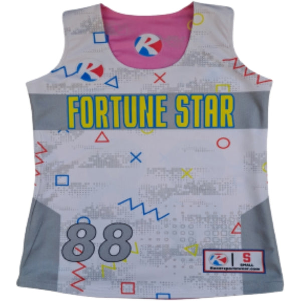 WOMEN REVERSIBLE DOUBLE PLY RACER BACK-004