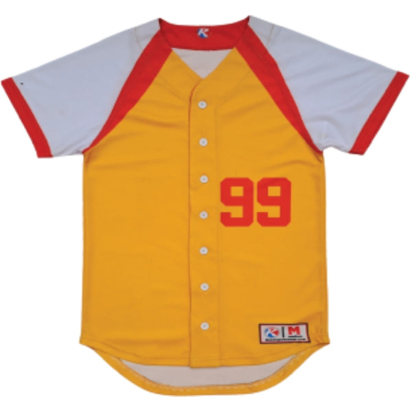 BASEBALL FULL BUTTON JERSEY-1303