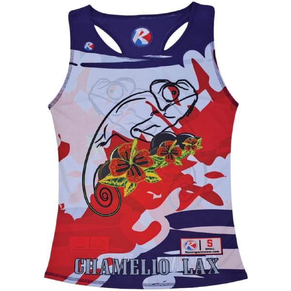 WOMEN REVERSIBLE SINGLE PLY RACER BACK-008