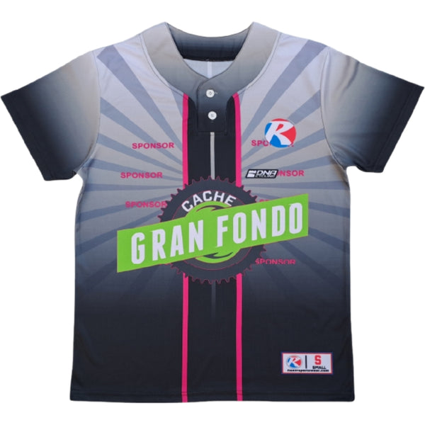 BASEBALL 2 BUTTON JERSEY-1834-11