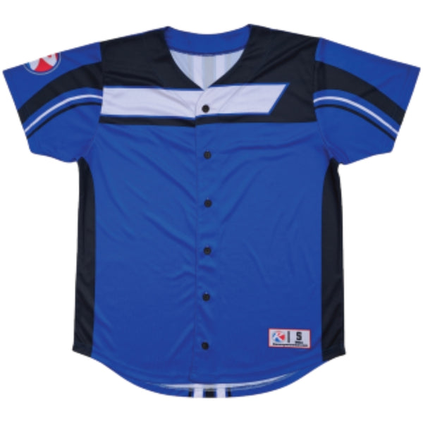 BASEBALL FULL BUTTON JERSEY-1304